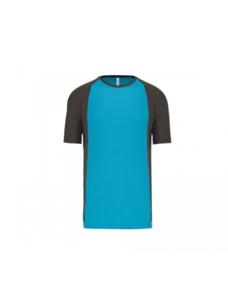 t-shirt-sport-unisex-manica-corta-proact-light turquoise - dark grey.jpg